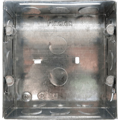 8 Module Square GI Metal Box
